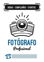 Fotógrafo profesional - CartelGratis.com