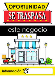 Cartel Se Traspasa - CartelGratis.com
